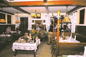 Kirchenwirt's traditional restaurant