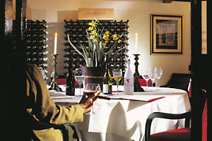 The wine cellar