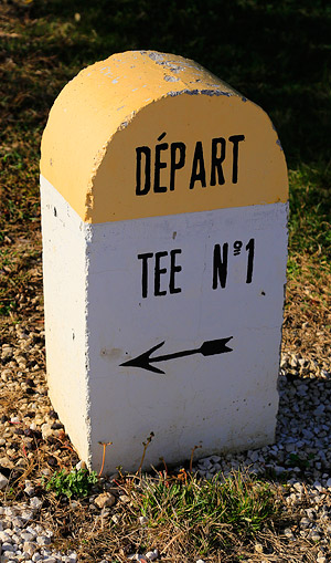 French Tee marker