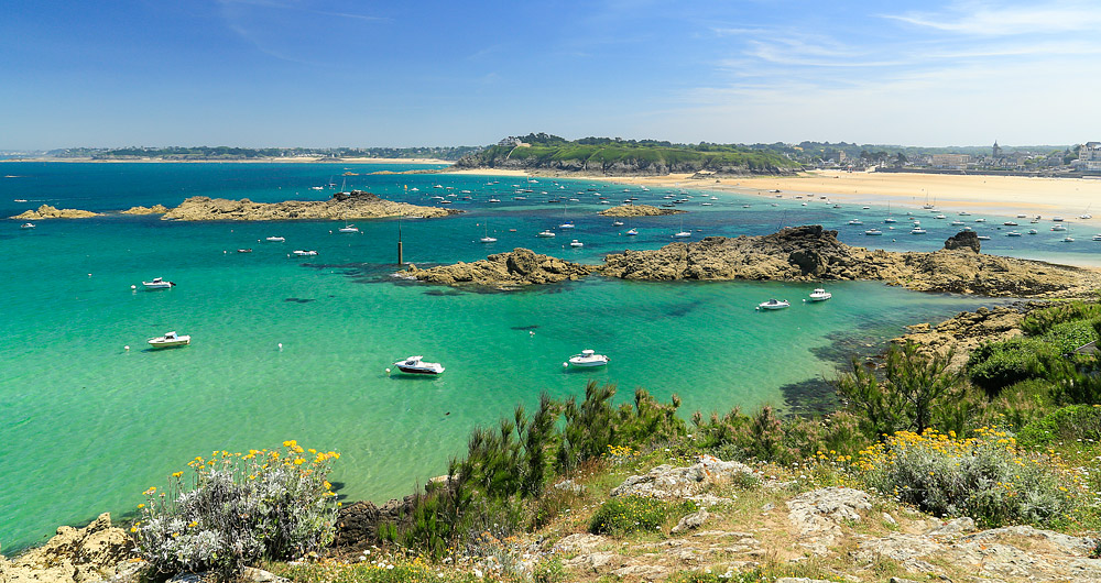 Brittany coast & boats