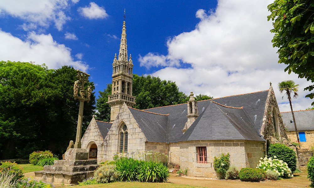 Breton church & Calvaire