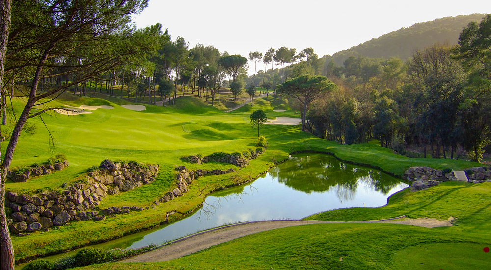 South of France golf course