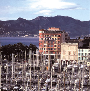 View of Le Meditteran&eacute;e and the Old Port