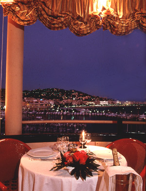 A table with a view too