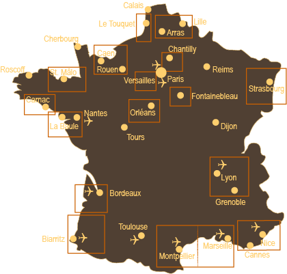 Golf holidays in France