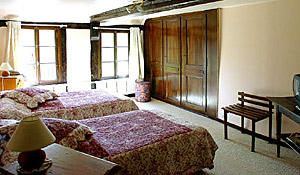 The old style bedrooms