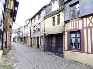 The backstreets of Honfleur
