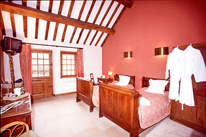 A typical twin room