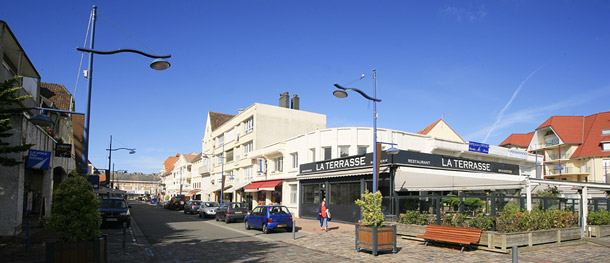 Hardelot town centre