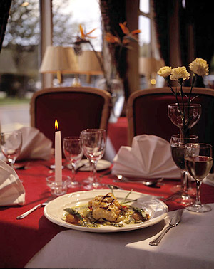 Fine dining in The Captain's Table