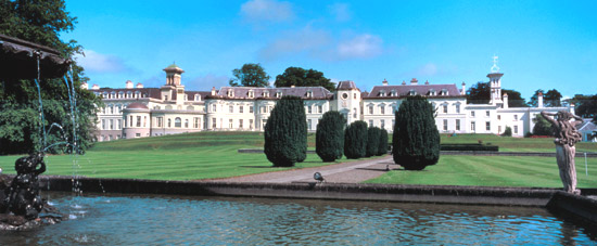 The K Club's impressive facade