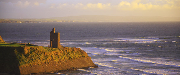 Ballybunion's castle ruins