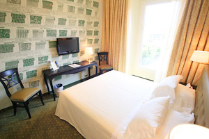 A standard bedroom