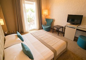 One of the hotel's suites