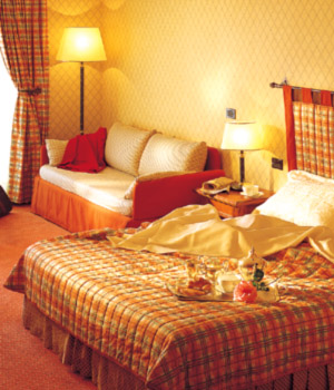One of the hotel's suites