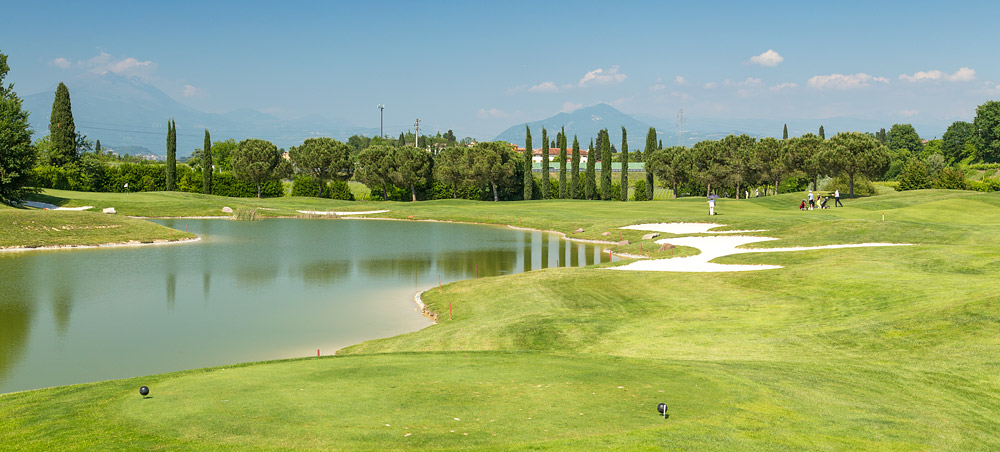 Parco Paradiso golf course Lake Garda