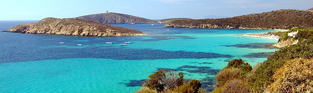 The southern coastline