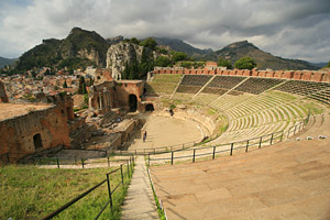 Greek amphitheatre at Taormina