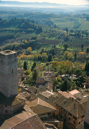 Tuscany rooftops