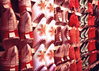 Hand-made slippers to suit all tastes!