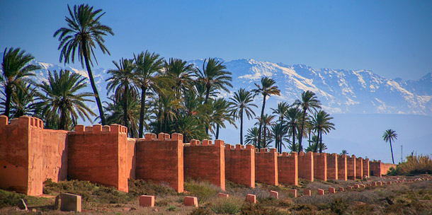 Marrakech town