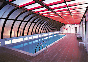 The Baia's handy rooftop pool.