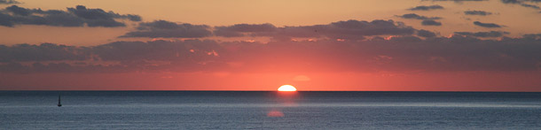 The end of another perfect day...