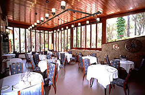 The Garbi's excellent restaurant