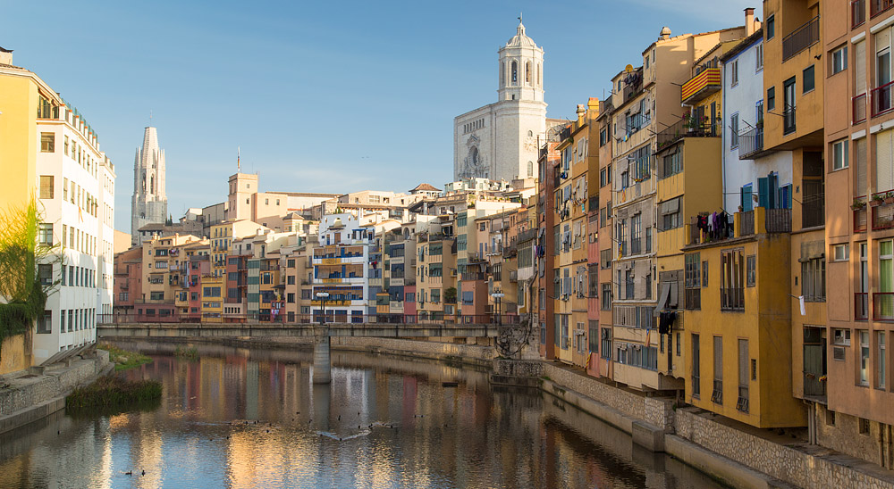 Girona river and jewish quarter