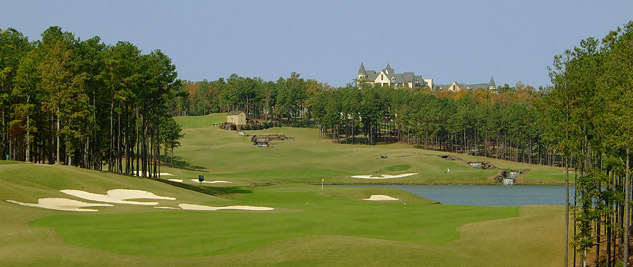 Ross Bridge 18th - with Renaissance hotel behind