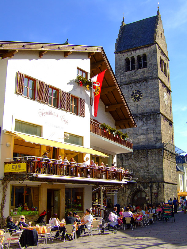 Zell am See - town centre