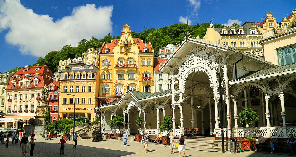 Karlovy Vary town centre