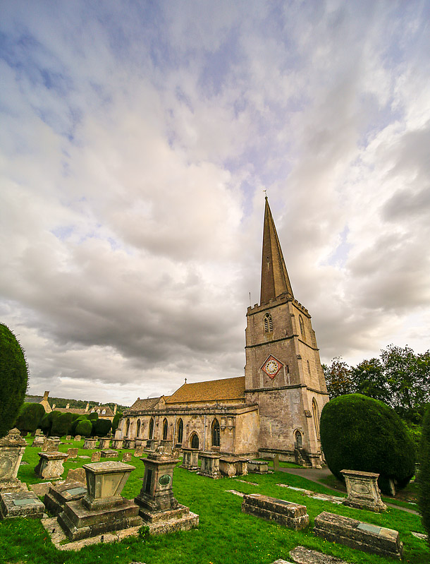 Cotswold stone church