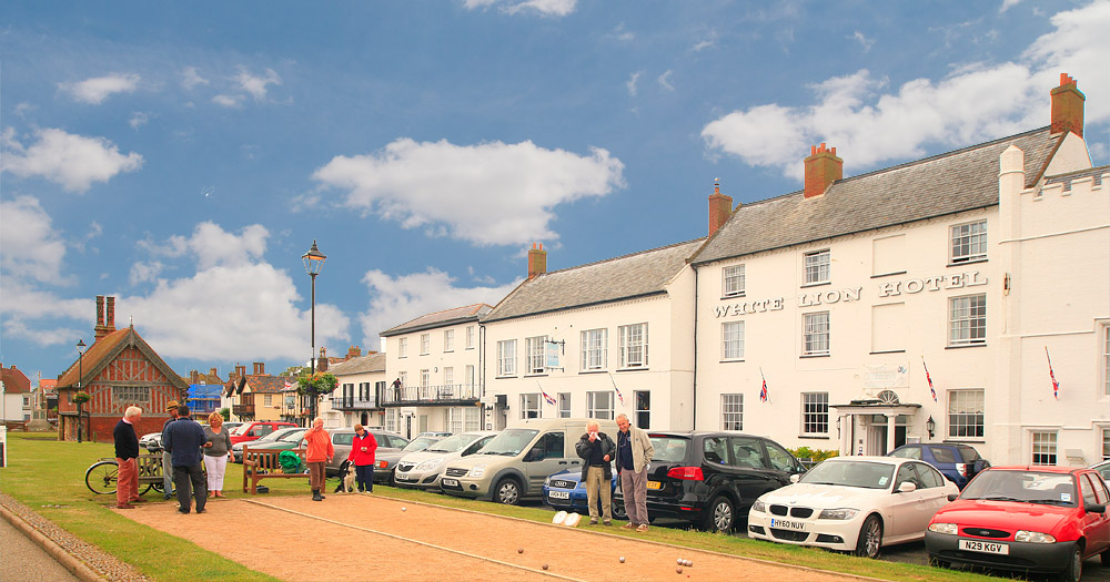 White Lion Hotel, Aldeburgh, Suffolk.