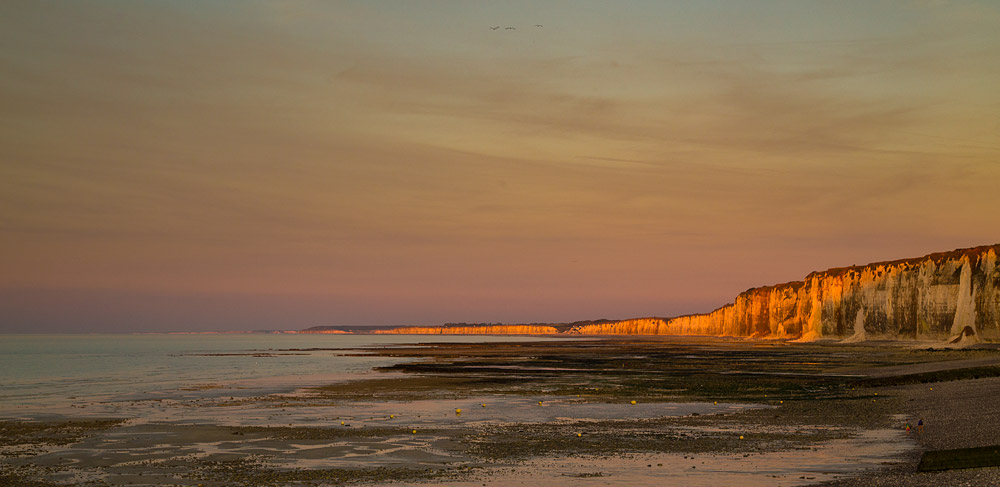 Sunset at Saint Valéry-en-Caux