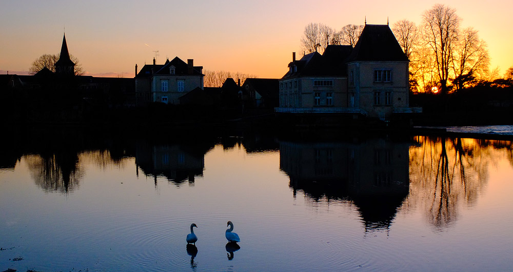 La Fleche sunset