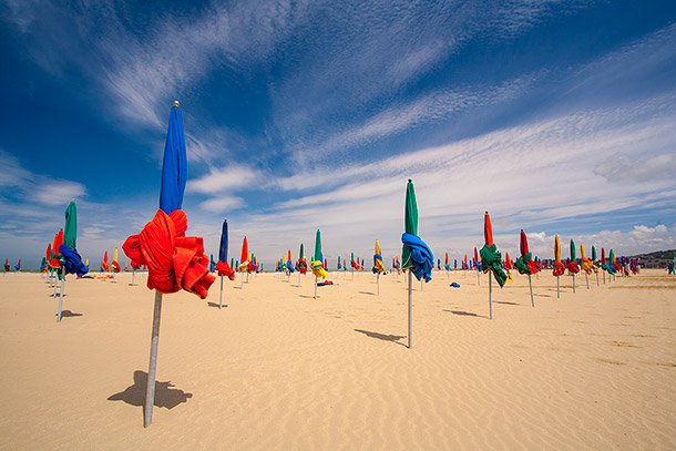 Deauville parasols