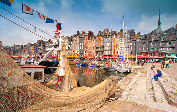 Honfleur port