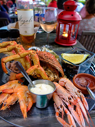 Breton seafood supper