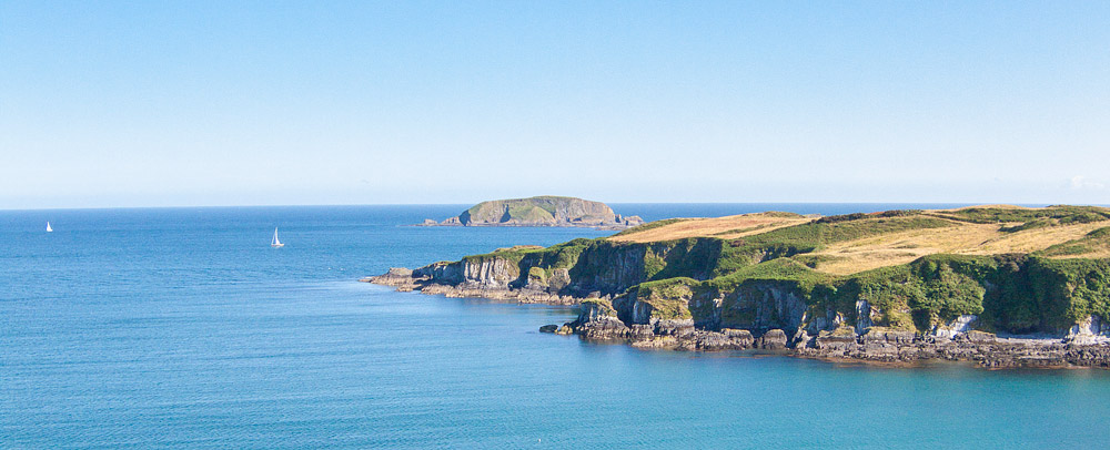 Cork coastline & yachts