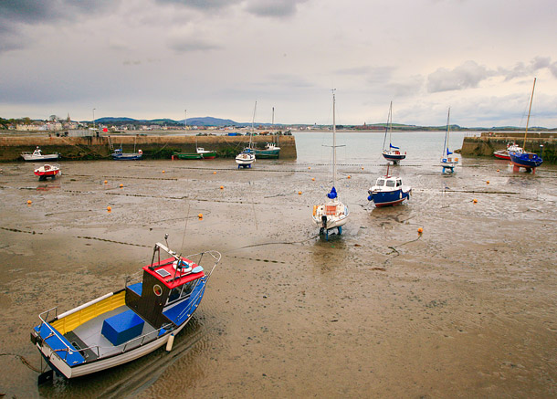 Newcastle harbour, Northern Ireland