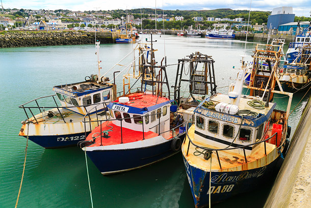 Howth harbour at Sutton