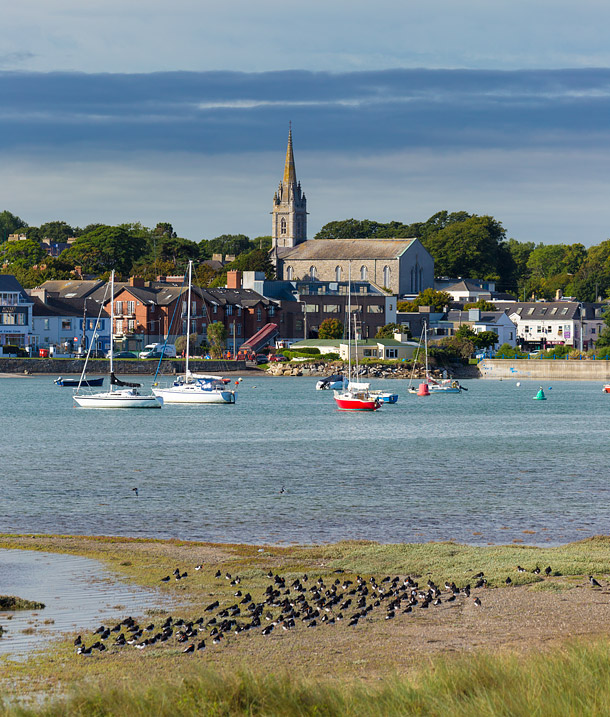 Malahide town & estuary