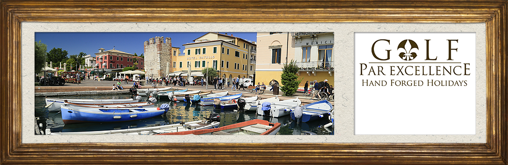 Lake Garda golf holidays - banner