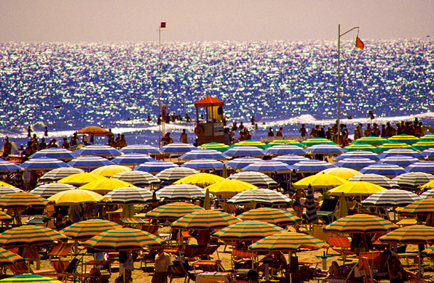 Rimini beach