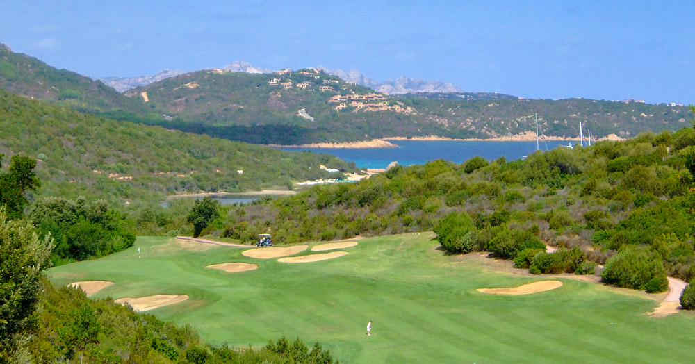 Il Pevero golf course