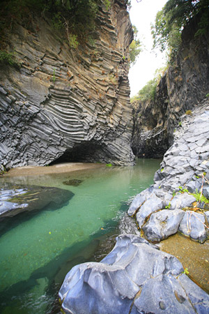 Alcantara gorge