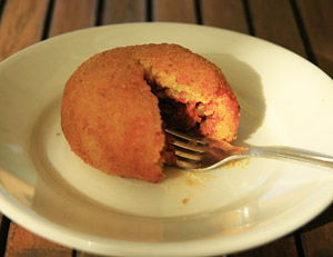 Arancine - ragu filling