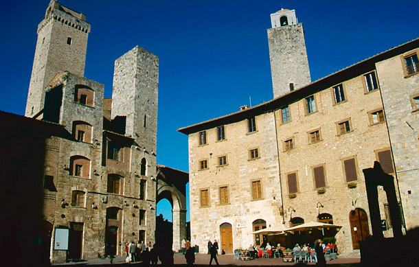 Tuscan village