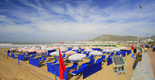 Agadir beach